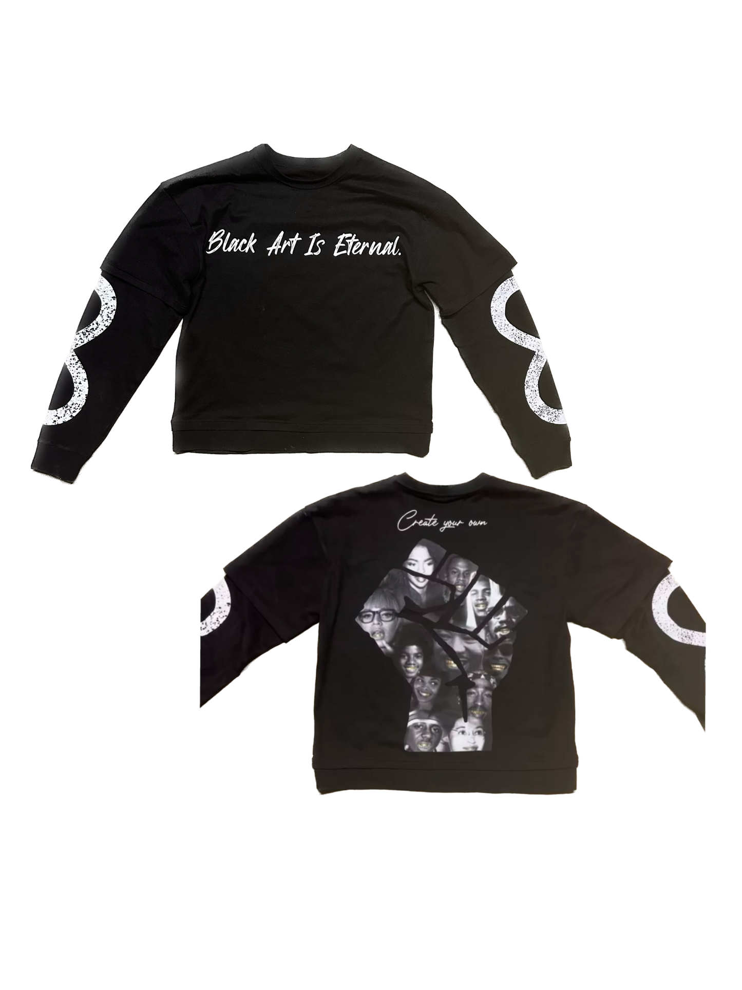 "Black Art is Eternal" Double Layered Shirt